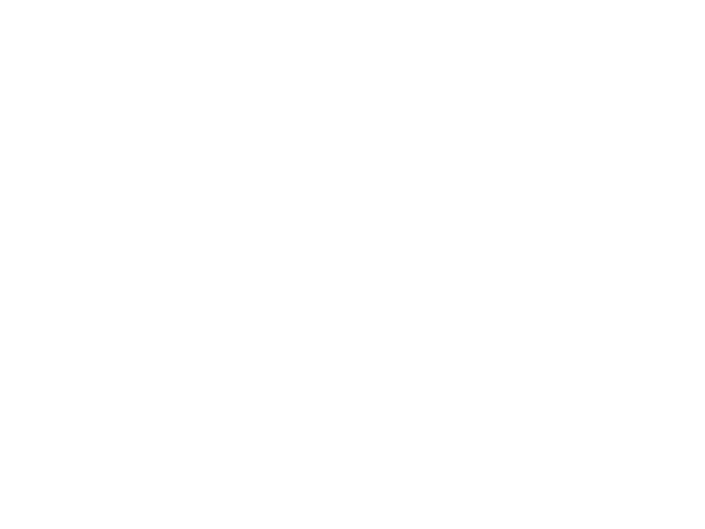 Icon of a website or app structure with one main page connected to three sub-pages or sections.