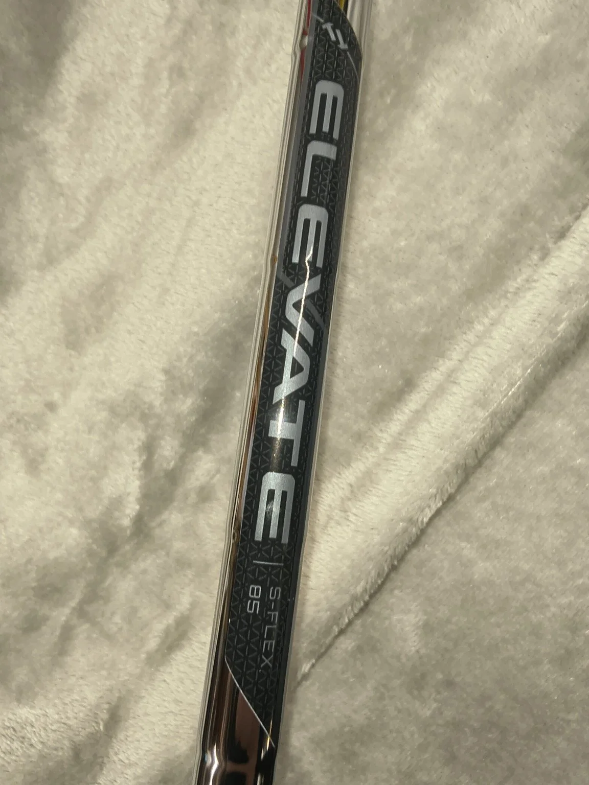 Nightfall Ash True Temper Elevate 85 Stiff steel shaft label