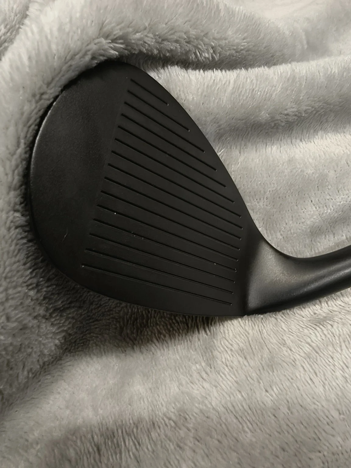 Nightfall Coal SMT Durometer 2.0 56-degree wedge face close-up