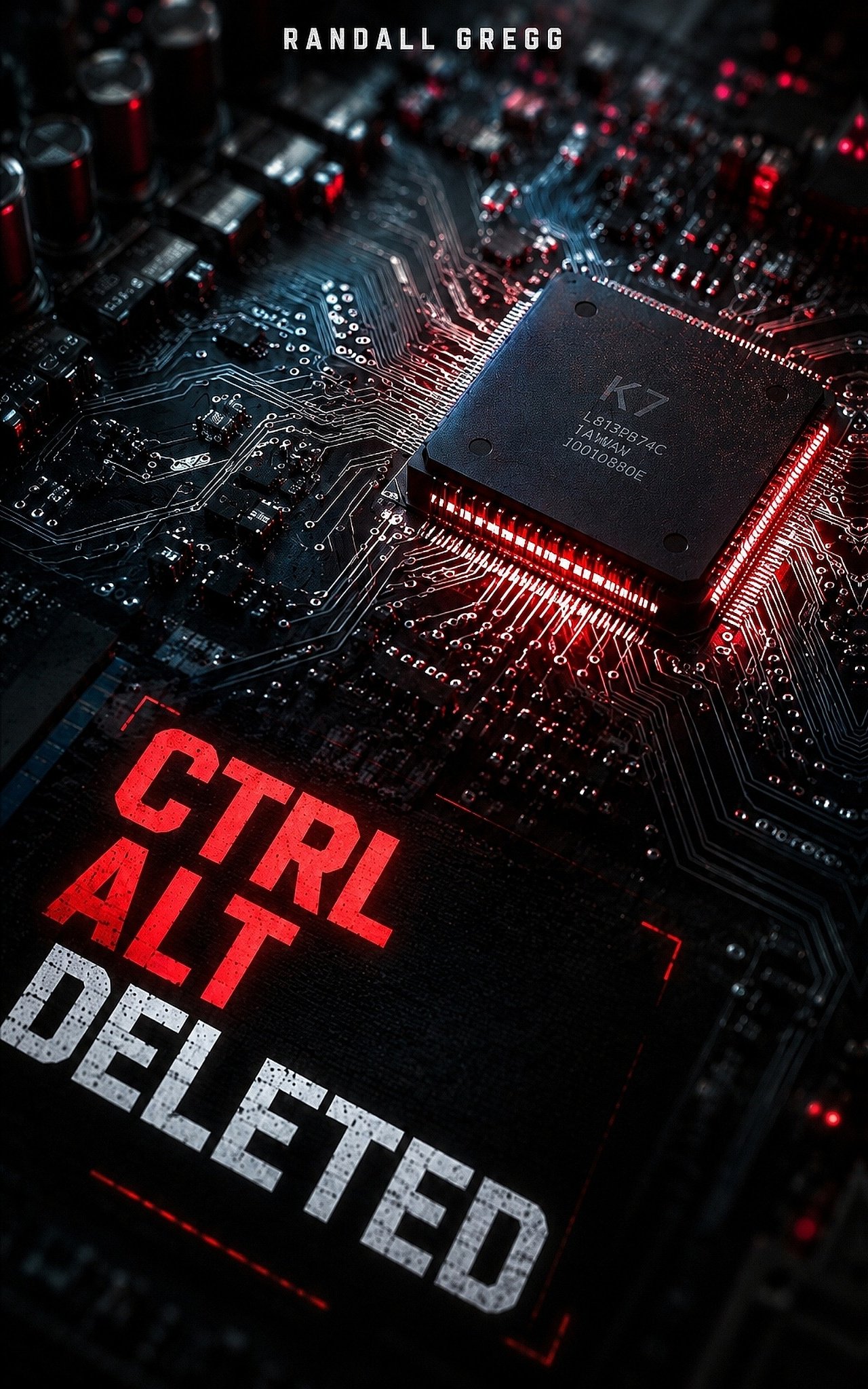 CTRL ALT DELETED: A Fast-Paced Techno-Thriller book cover by Randall Gregg