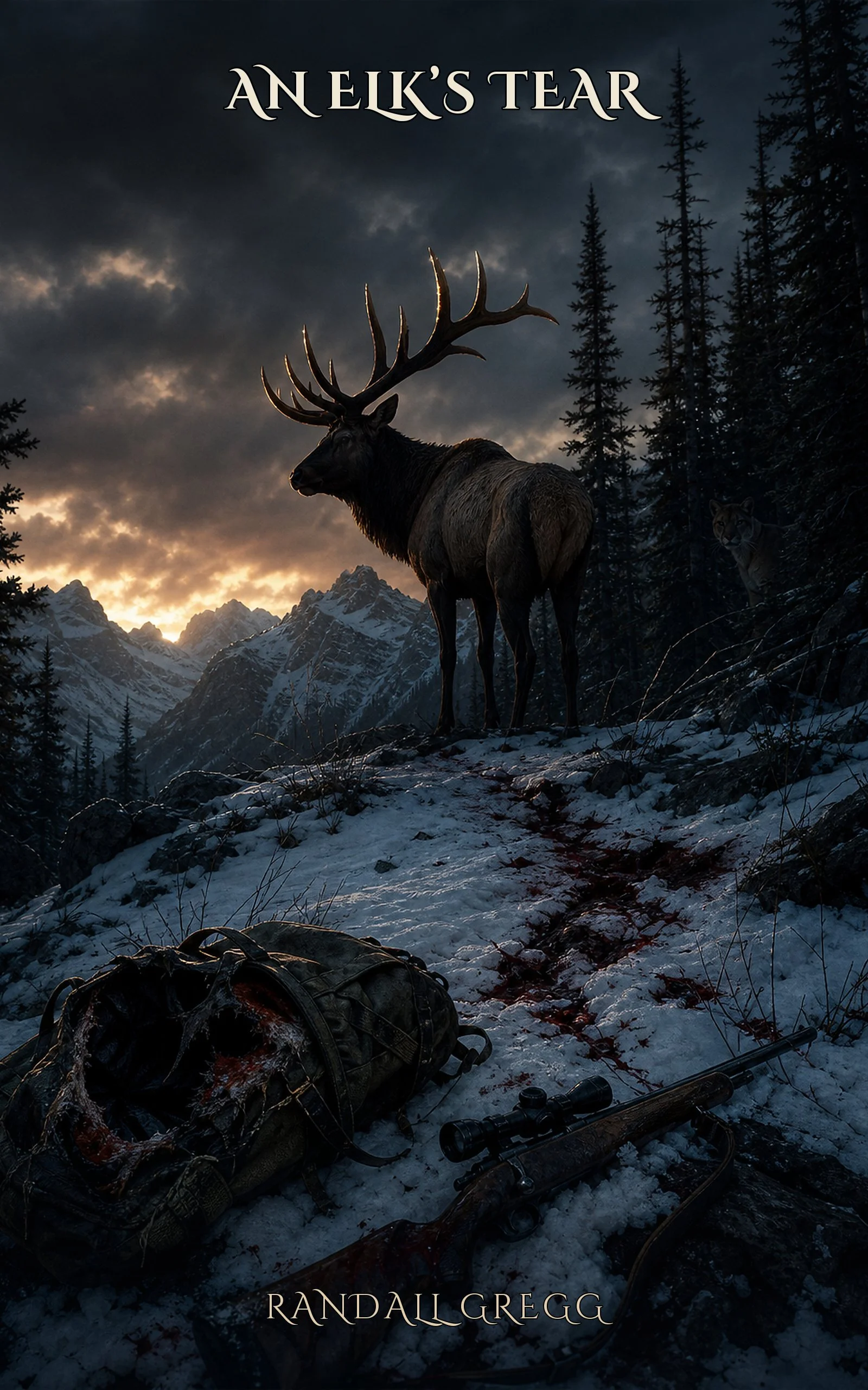 An Elk’s Tear book cover by Randall Gregg