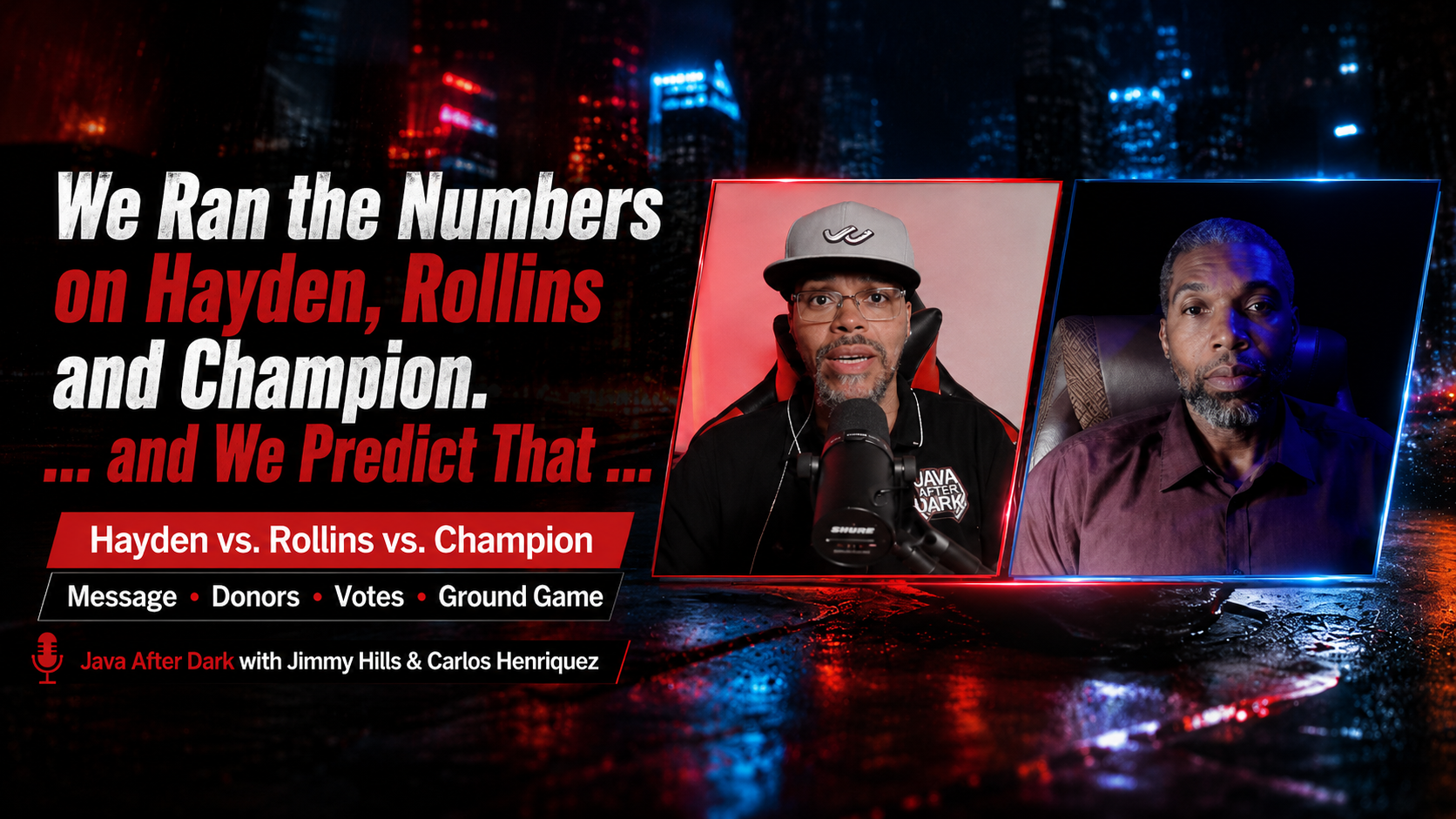 We Ran the Numbers on Hayden, Rollins and Champion. … and We Predict That …