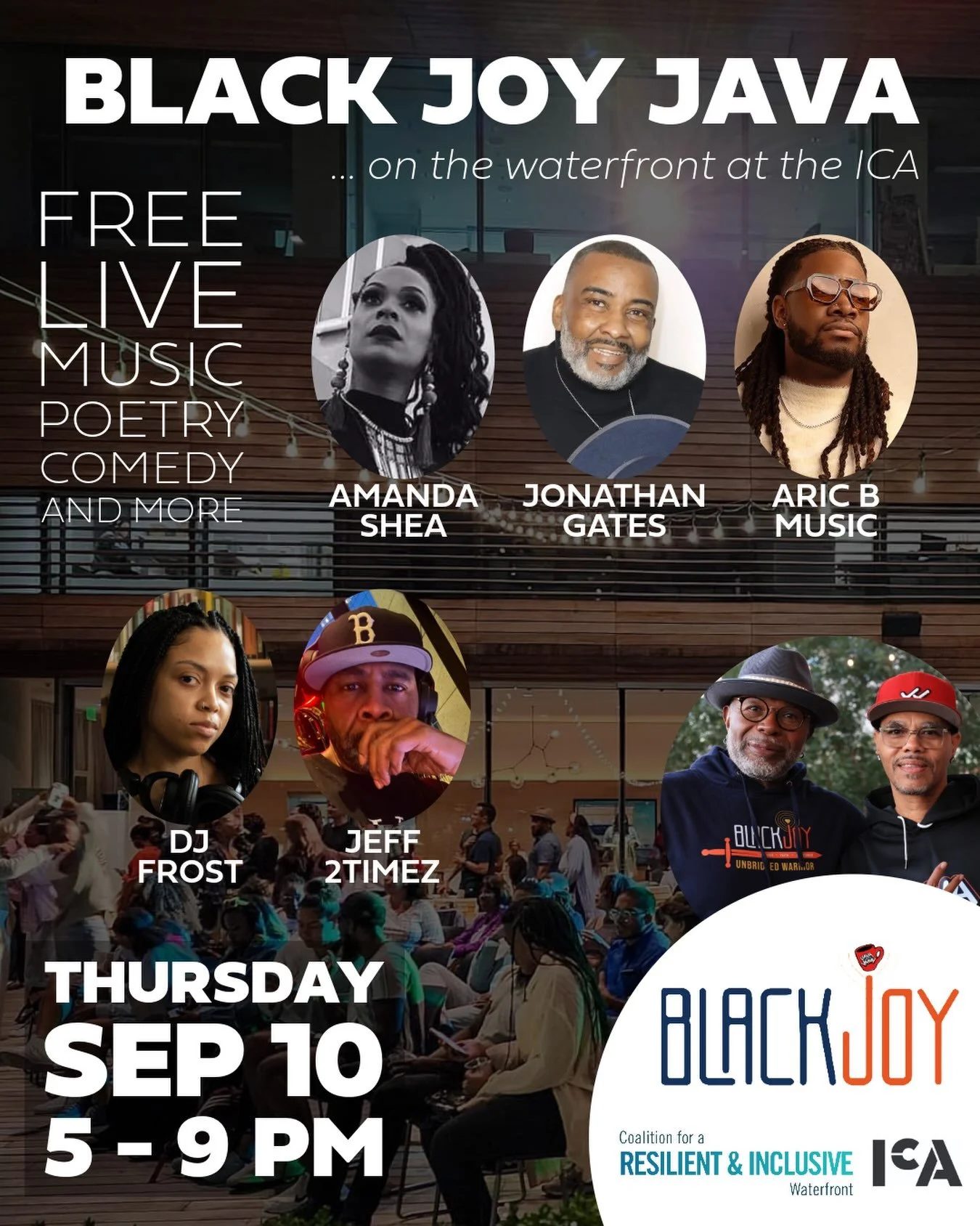 GET YOU #BLACKJOYJAVA FREE TICKETS TODAY!!!
#iykyk

LINK IN BIO

Join us at the @icaboston for Black Joy Java, a collaboration with visionary @thaddeus_miles &ndash; acclaimed photographer, passionate community leader, and the heartbeat behind the Bl