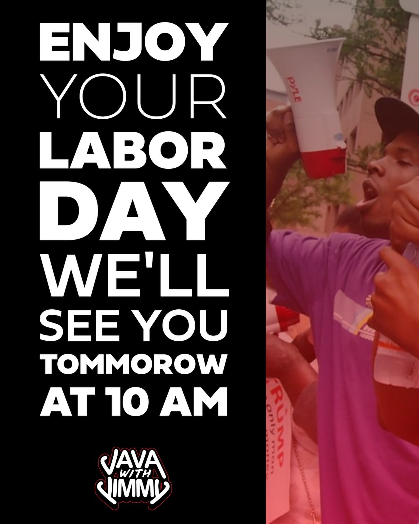 Celebrating those that are working and who have worked in the labor movement.

ENJOY YOUR #LABORDAY