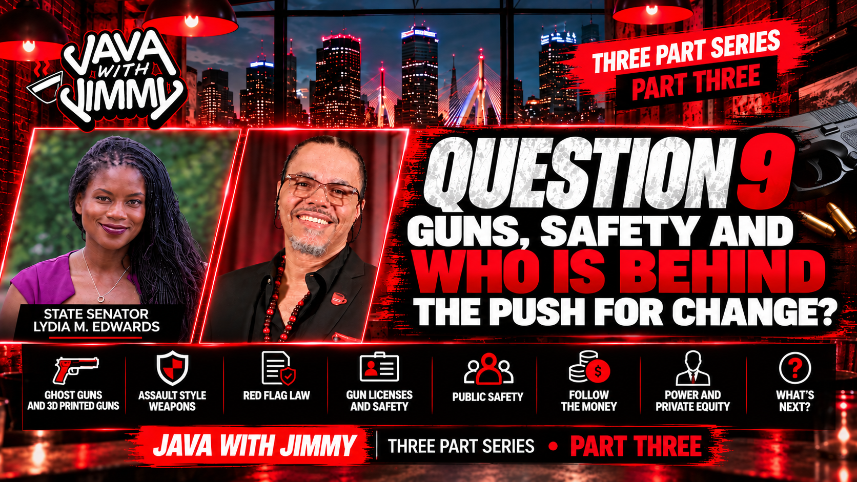 QUESTION 9: Guns, Safety, and Who Is Behind the Push for Change?