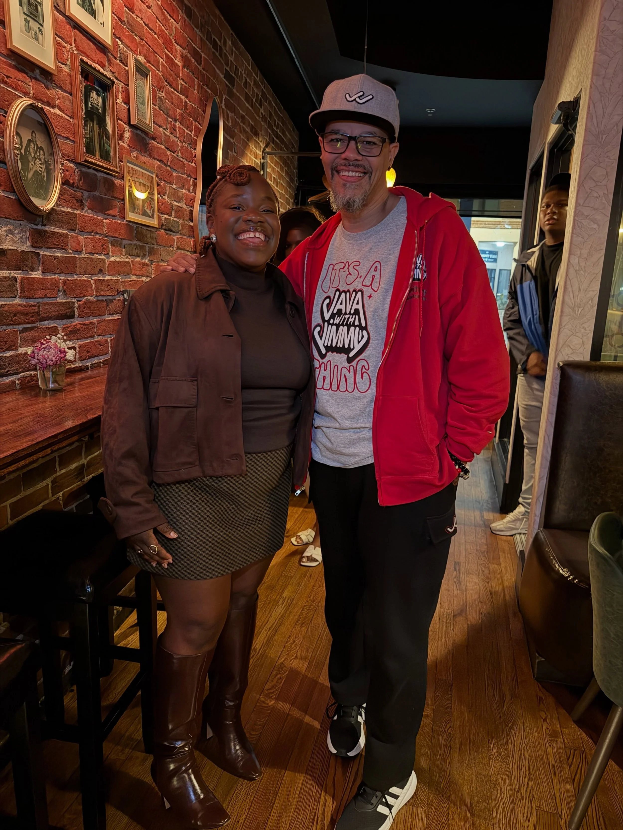 You never know who will stop in @uptownsocialboston to say Hello to @itsniagrace when they&rsquo;re in town.

@bennystake I love your humble spirit and it was a pleasure to meet you. 

Lmk when you&rsquo;re coming back and we&rsquo;ll set up an inter