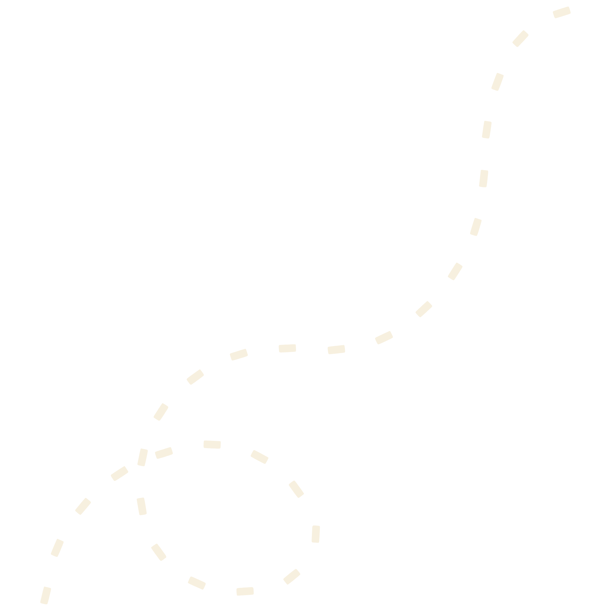 Black background with white dashed circular arrow indicating rotation or movement.