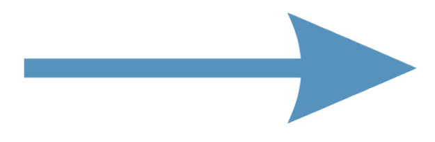 Blue arrow pointing right