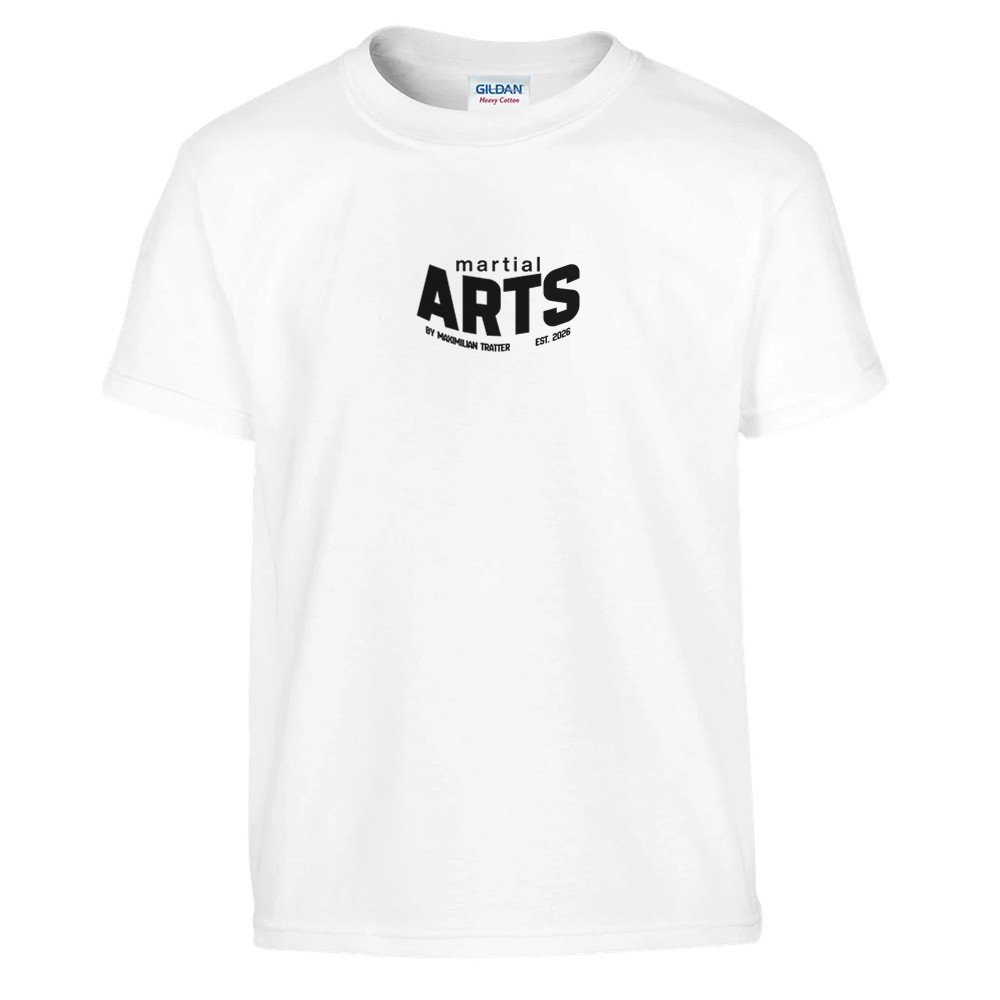 martial ARTS   Classic Kids T-shirt White