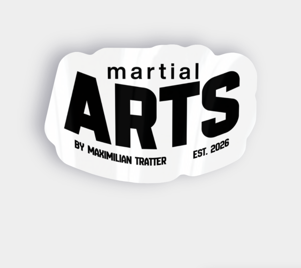 martial ARTS  Sticker