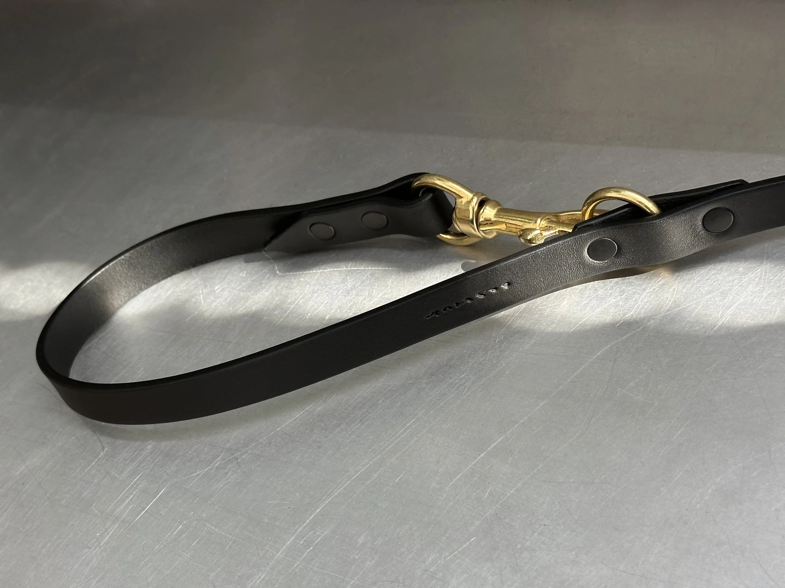 Cassius_Tango leash_black brass_clip detail 22.jpg