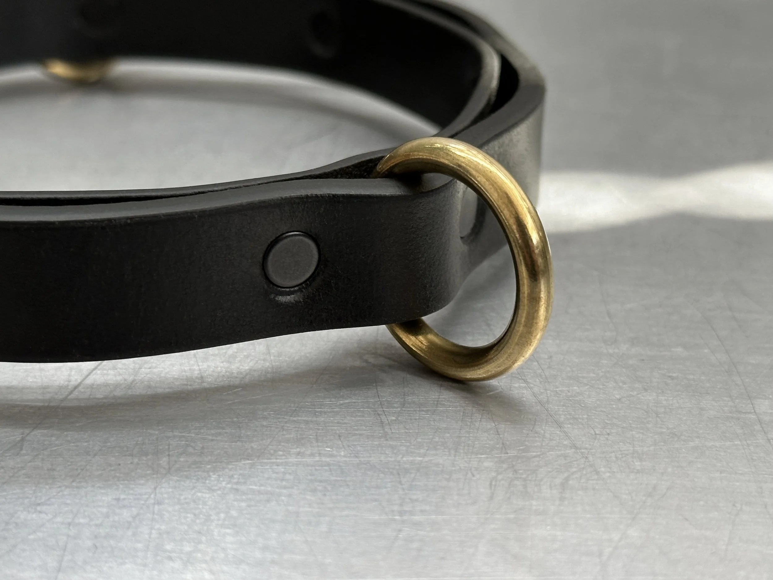 Cassius_Double layer ripple collar_black brass_ring focus.jpg (Copy)