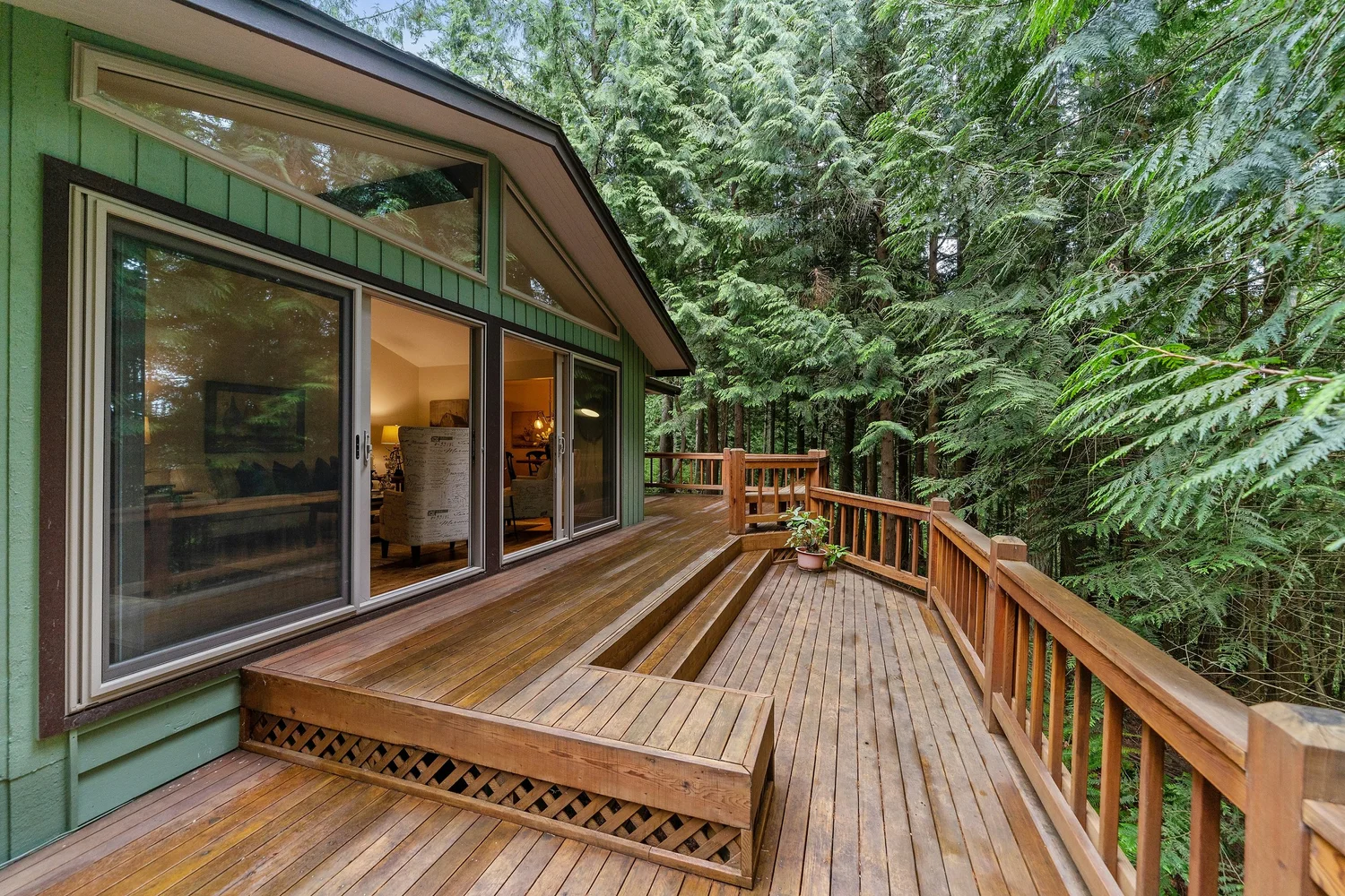 Existing open deck