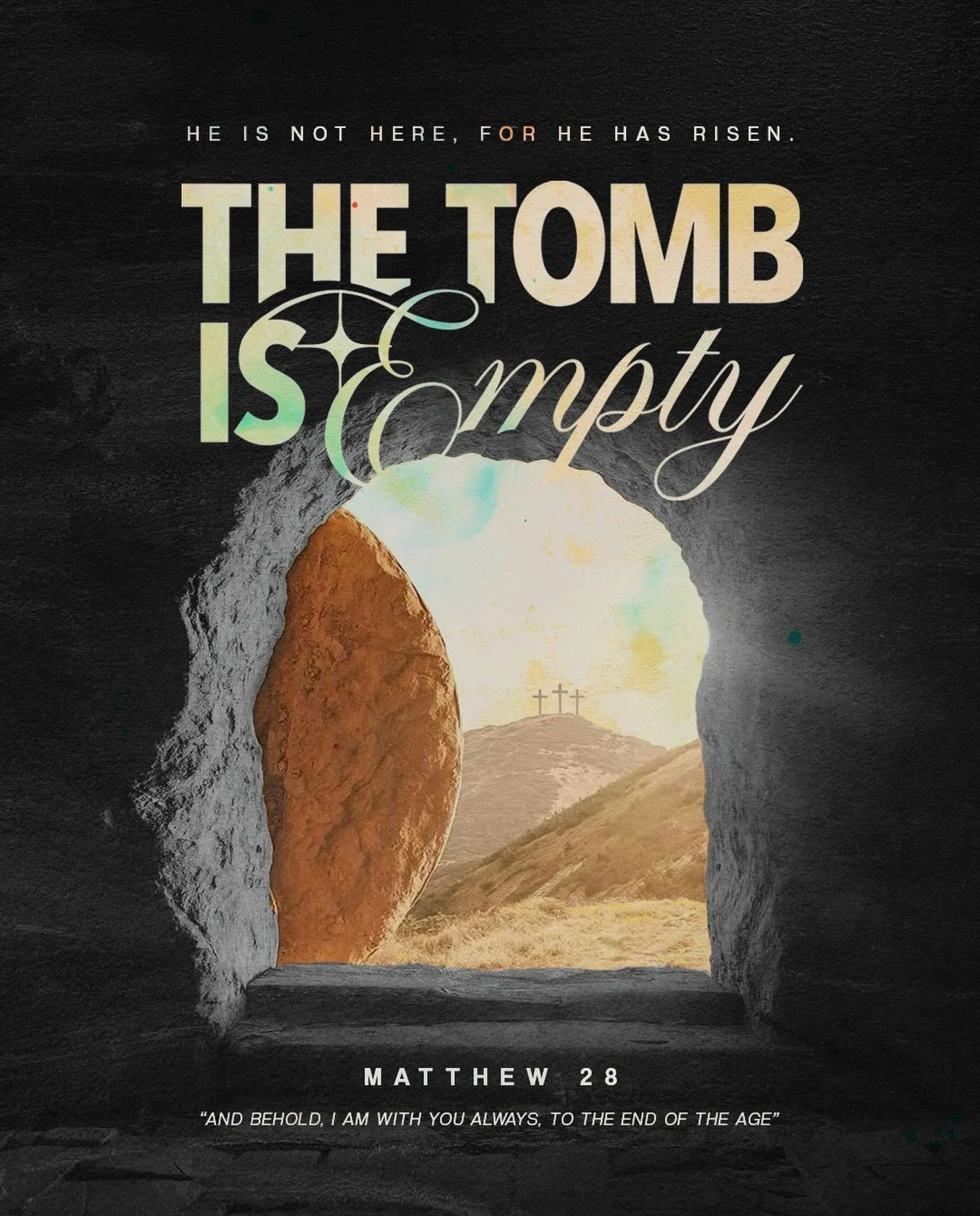 He is risen!

The cross was not the end, and the tomb could not hold Him. His death and resurrection made a way for love to reach us and grace to cover us.

There was a time I didn&rsquo;t fully understand what it all meant. It was just something I&r