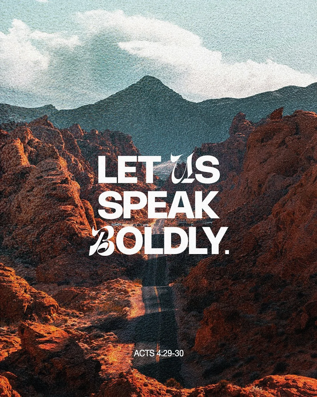 Acts 4:29-30 says &ldquo;And now, Lord, look upon their threats and grant to your servants to continue to speak your word with all boldness, while you stretch out your hand to heal, and signs and wonders are performed through the name of your holy se