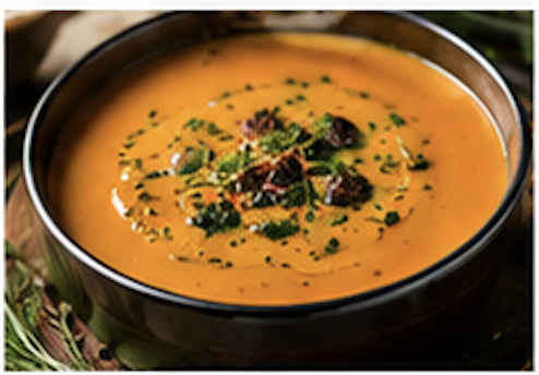 Sage Butternut Squash Black Bean Soup