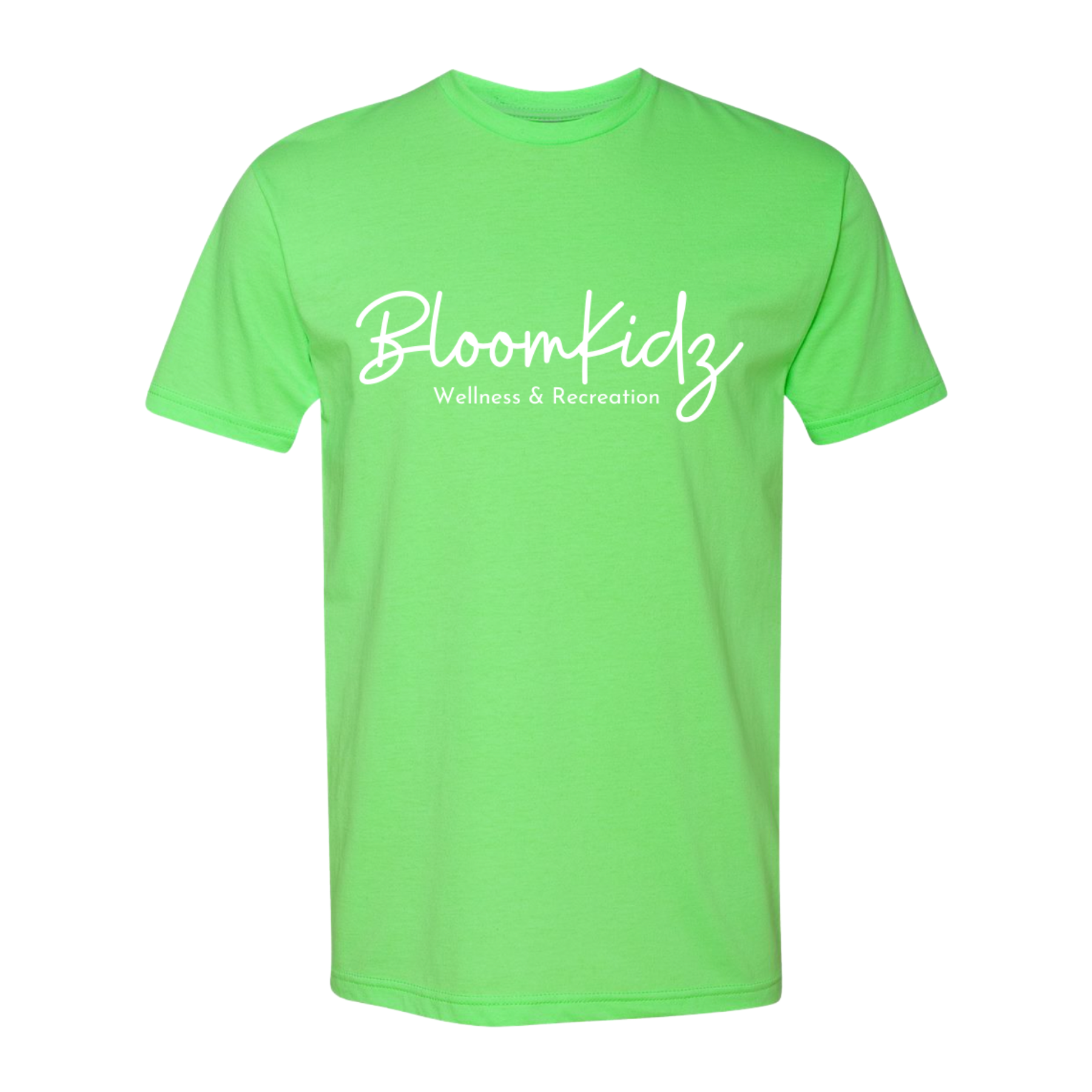 Neon Green BloomKidz T-Shirt - Adult