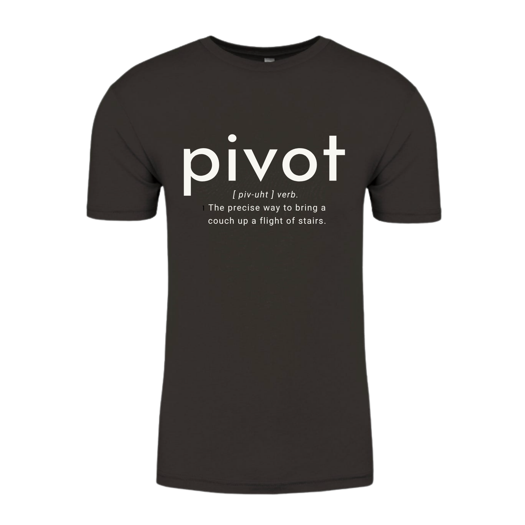Black 'Pivot' T-Shirt - Adult