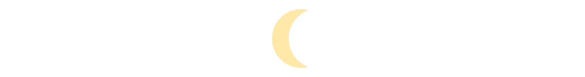 Logo with the words 'TAYENG KENNEL' and a crescent moon symbol in beige between the words.