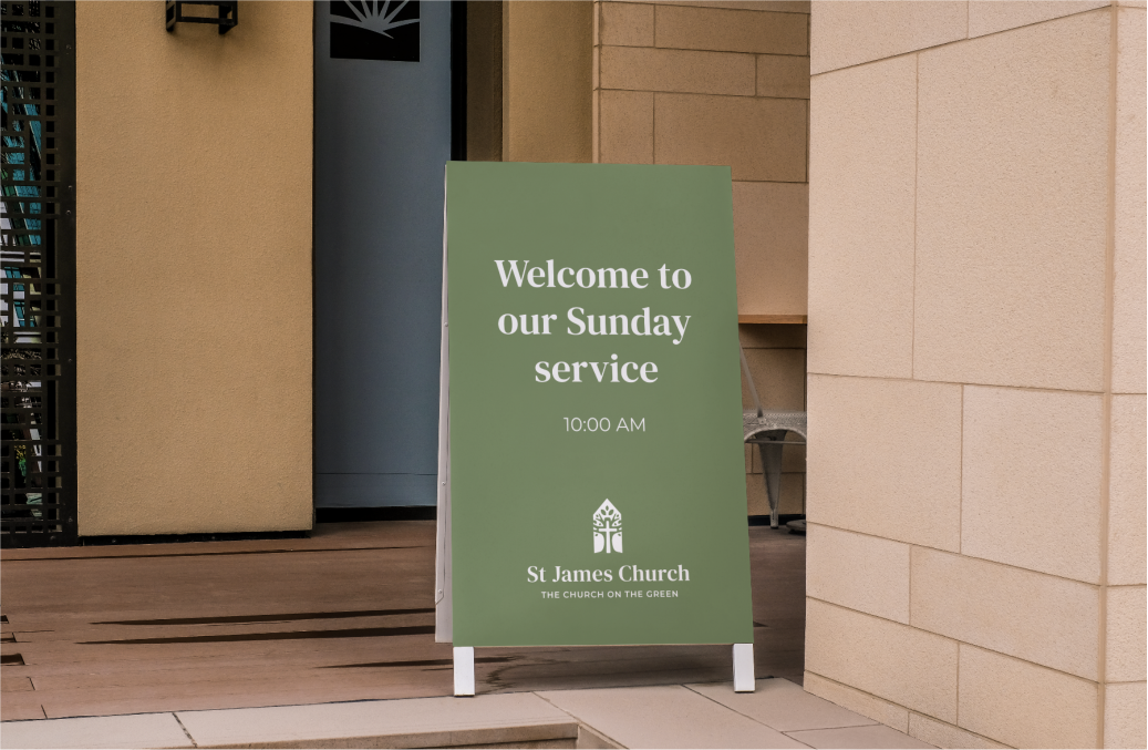 St James Church - Brand Identity
