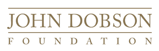 Logo of the John Dobson Foundation with the organization's name in text.
