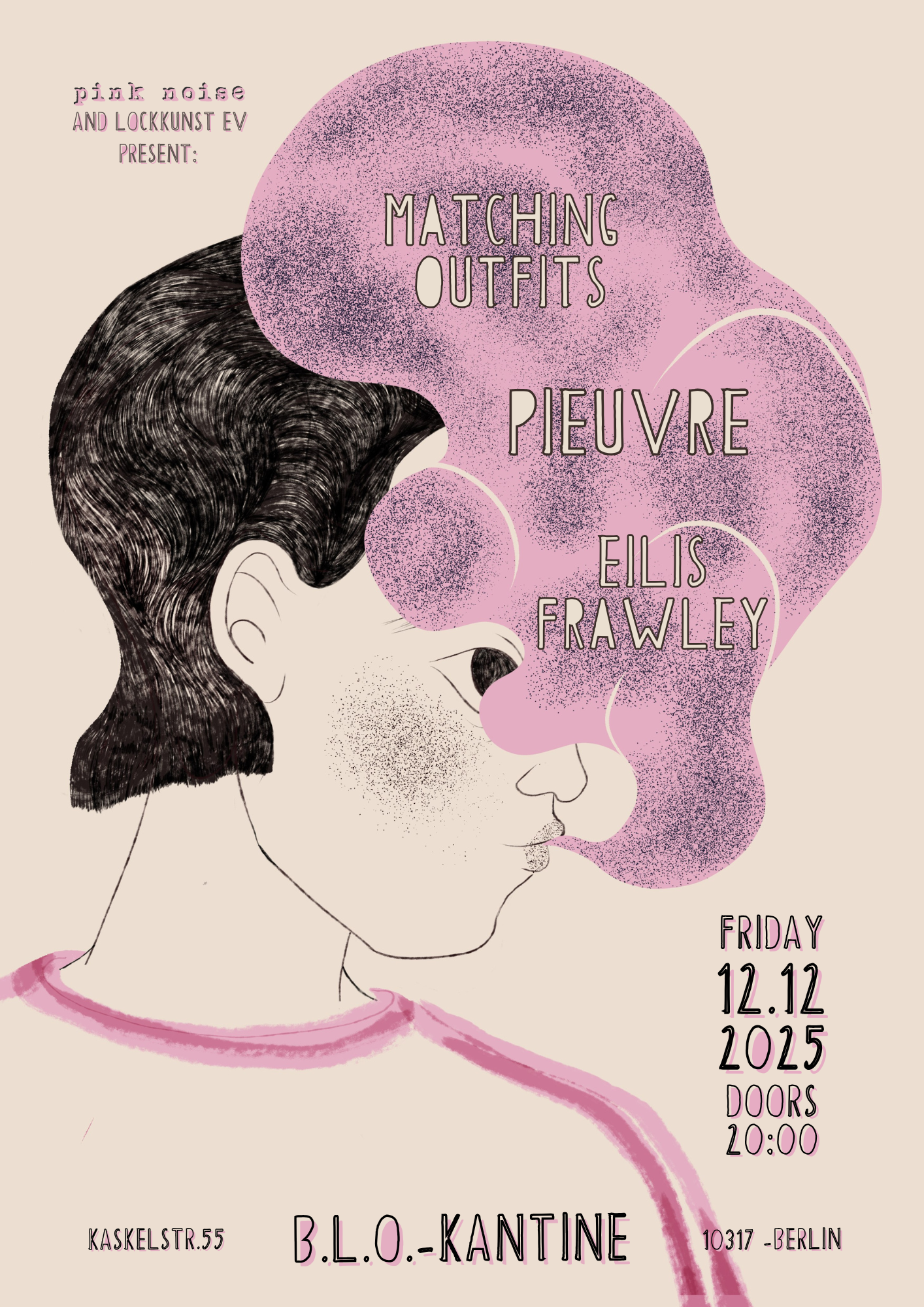 CONCERT POSTER-Pink Noise