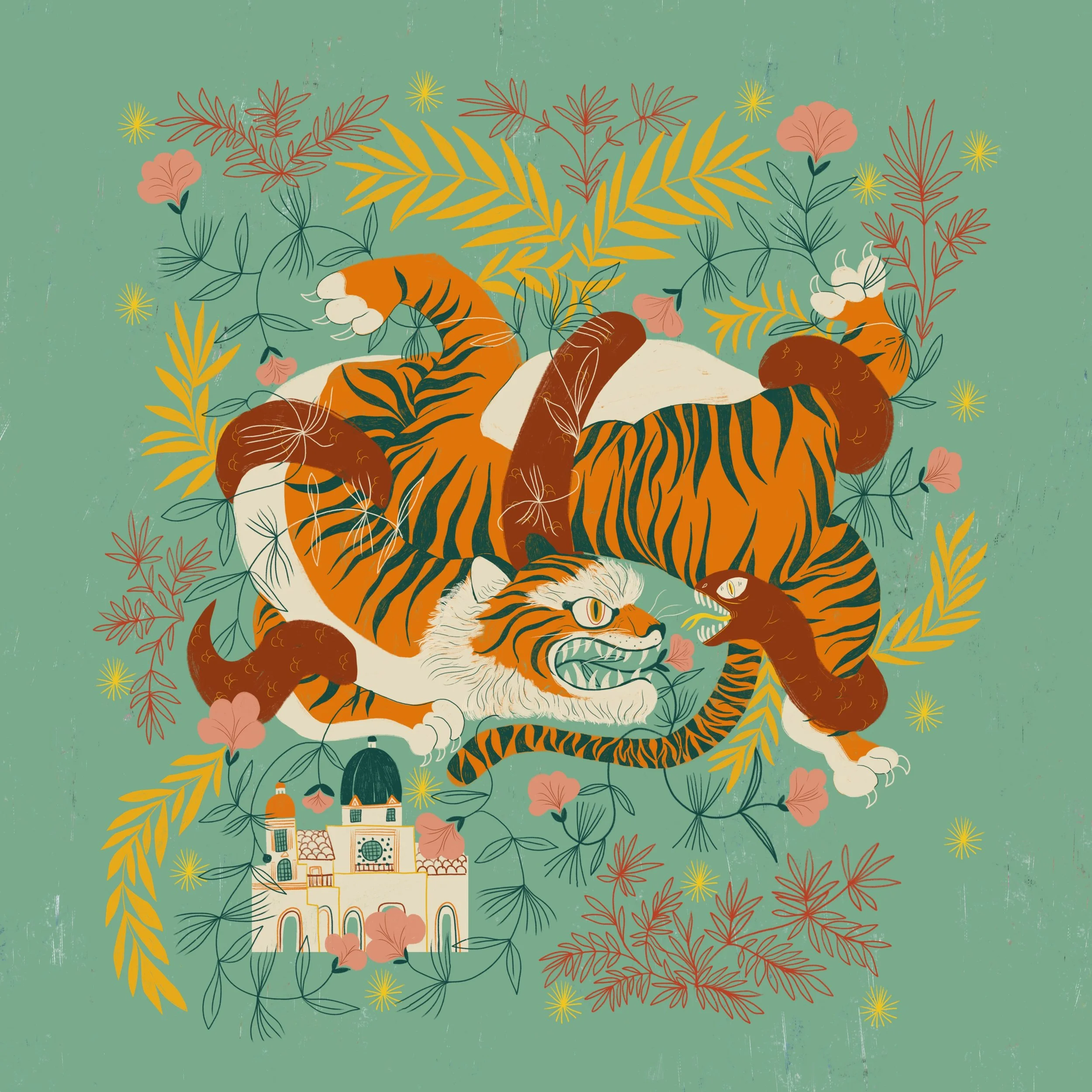 The tiger and the snake