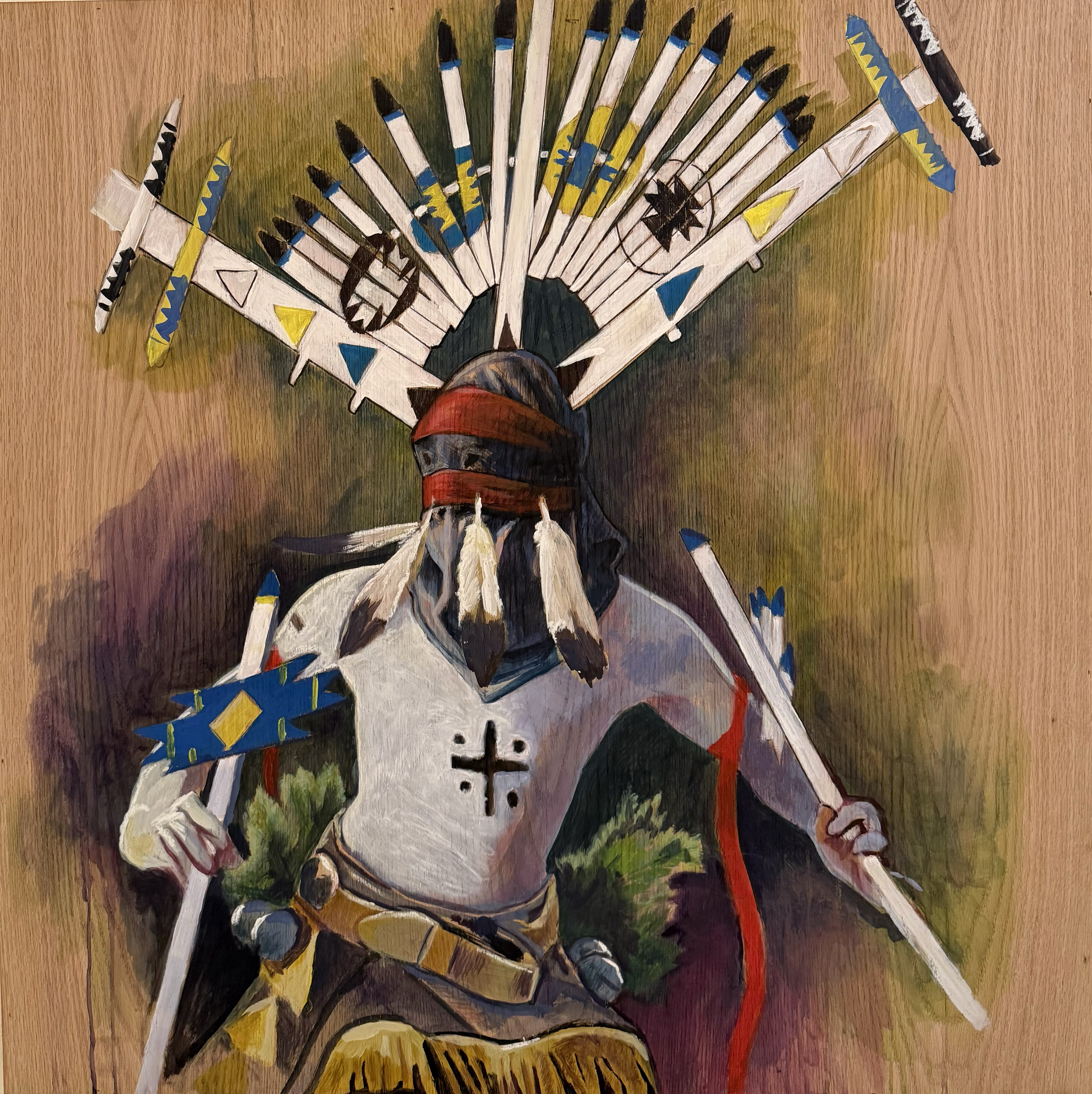 "Narrative V" by Elwyn Shorthair
36 x 36 inches
Acrylic on Wood Panel
$3,600
