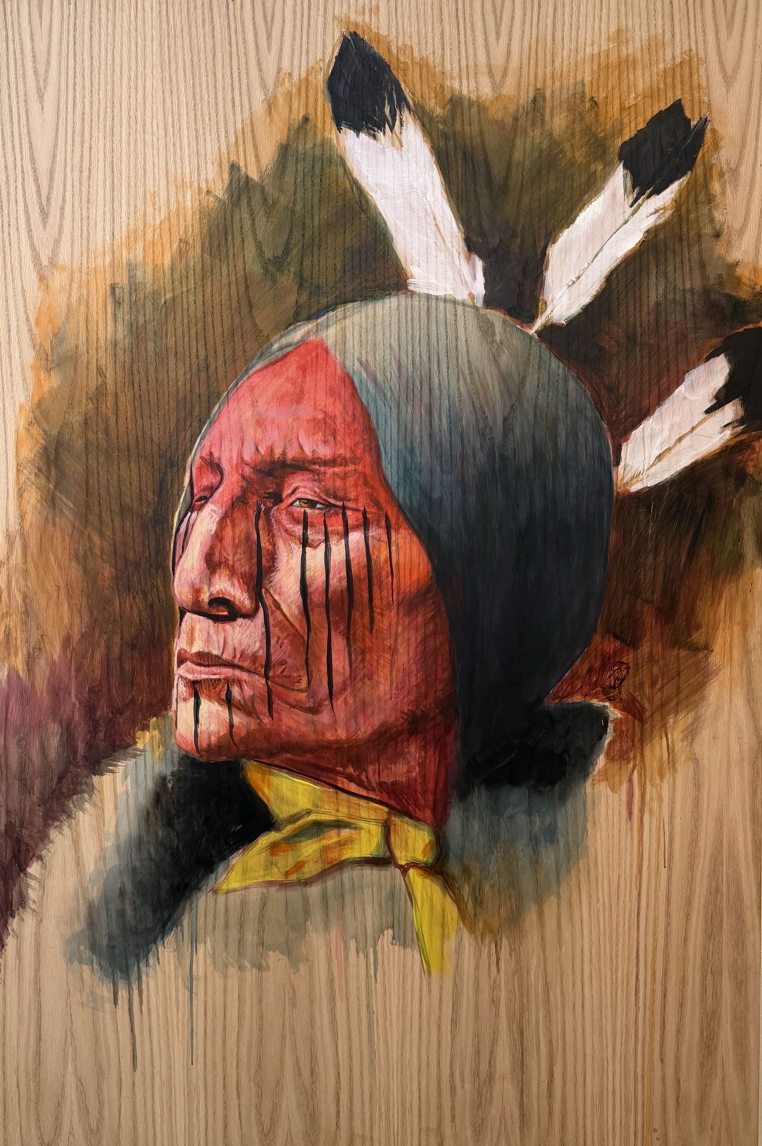 "Narrative VIII" by Elwyn Shorthair
60 x 40 inches
Acrylic on Wood Panel
$8,600