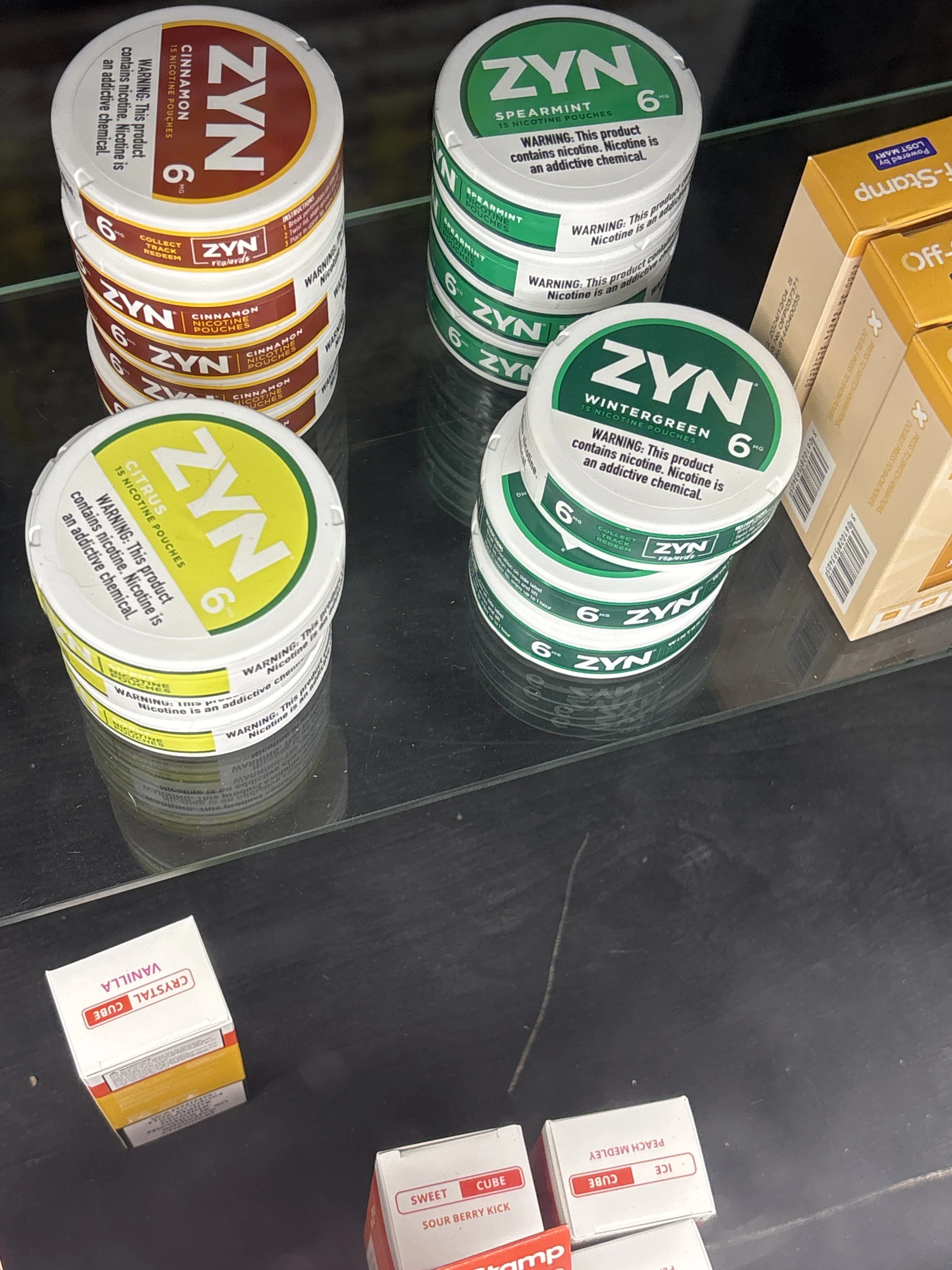 Zyn Nicotine Pouches in Various Flavors
