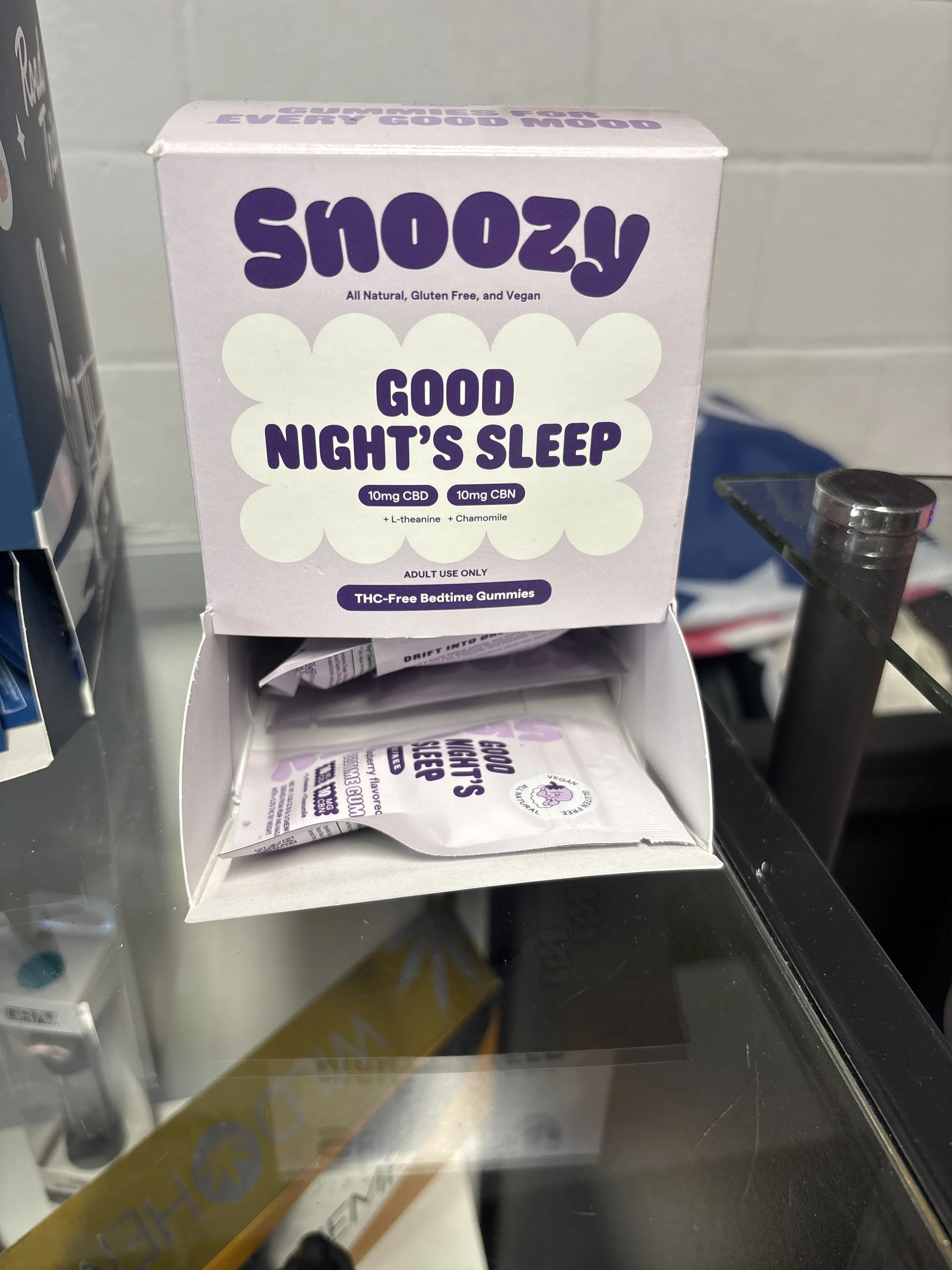 Snoozy- THC-Free Bedtime Gummies