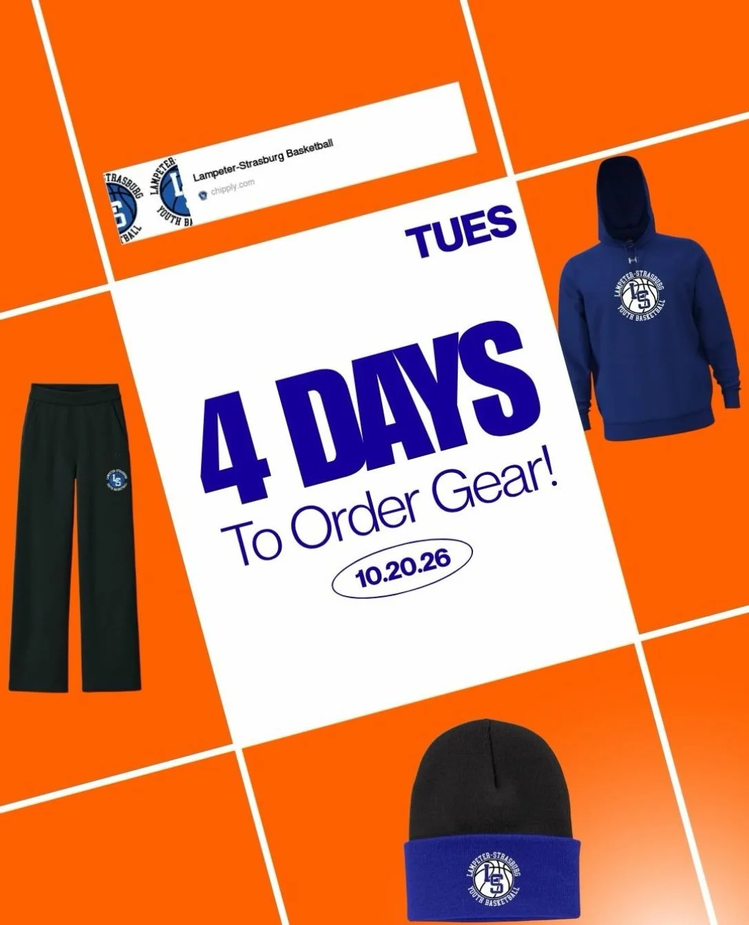 Happy Friday, LS Basketball Families! 

With basketball practices and games starting up soon, now is a great time to check out our spirit wear store if you&rsquo;re hoping to have some LS gear for the start of the season!

Don&rsquo;t wait and let th