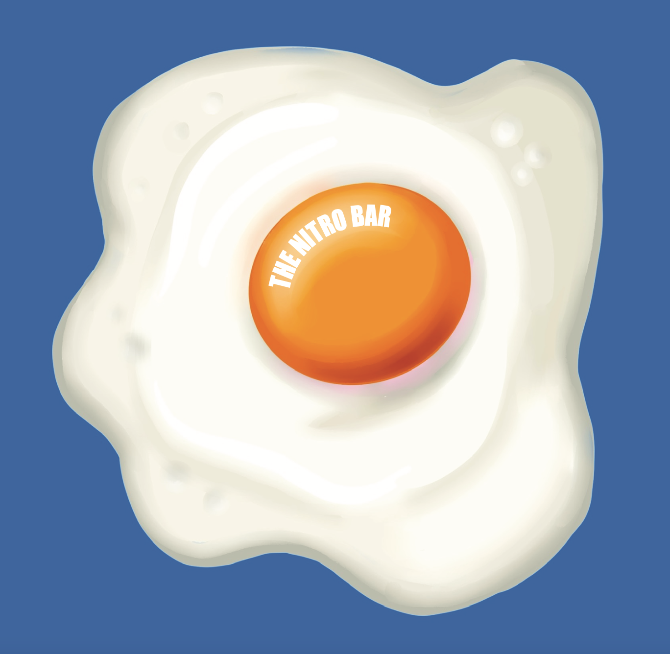  A conceptual graphic for The Nitro Bar, a café known for its specialty drinks, to bring more attention to its food offerings. 