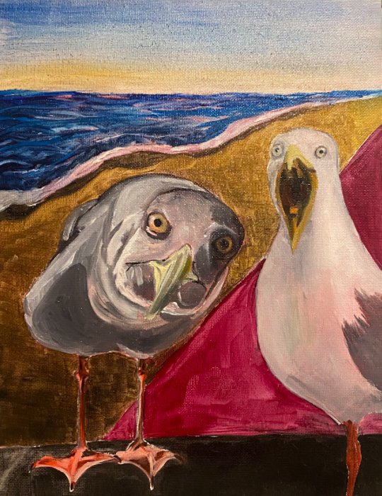 "Are We Making You Uncomfortable?" / Mar 2025 / Oil 