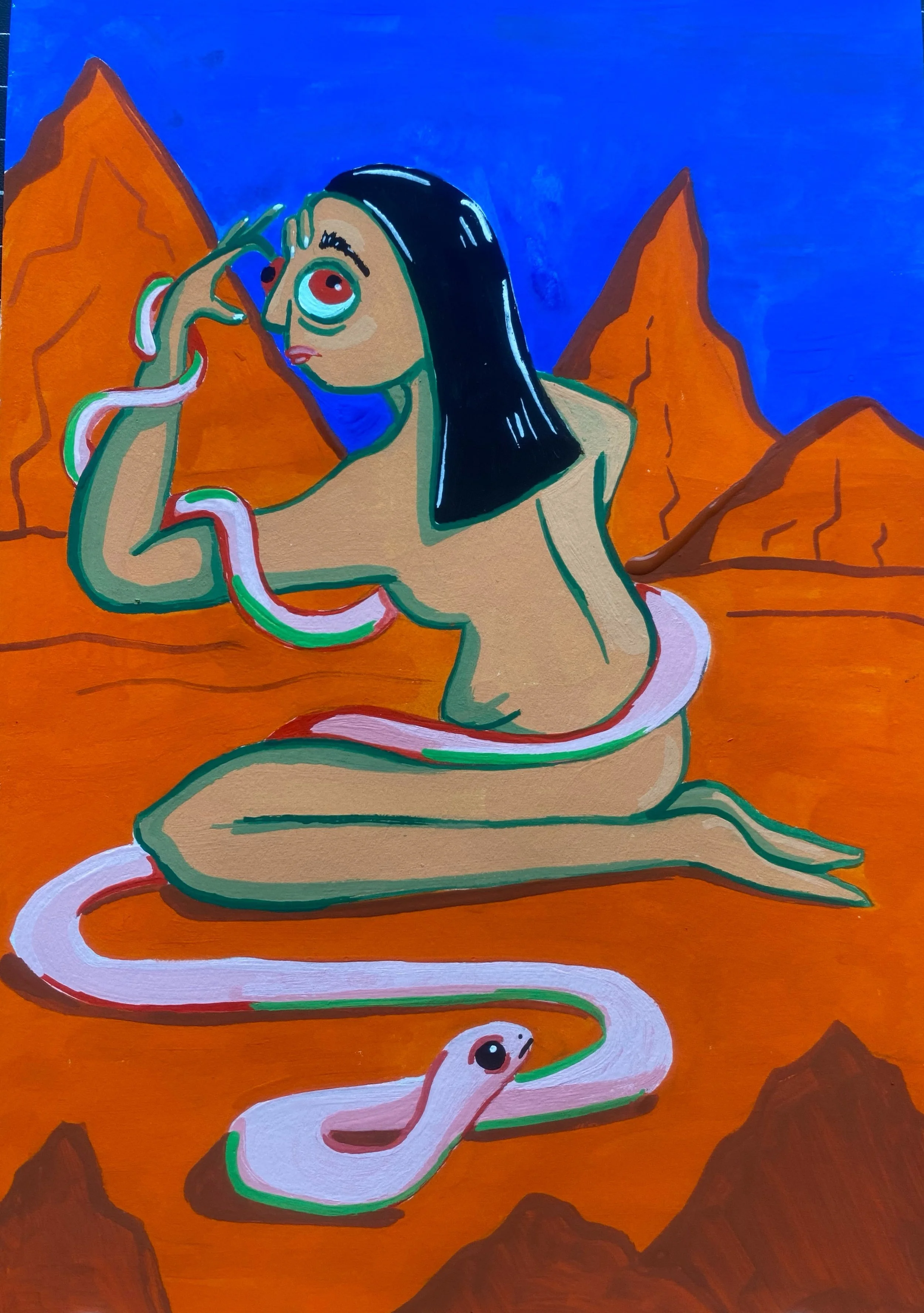 "Eve" / Jan 2025 / Gouache 