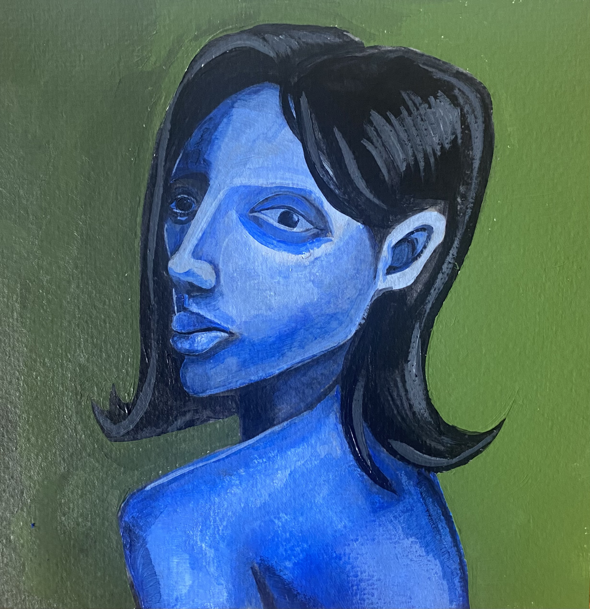 "In Contrast"/ Jul 2025 / Acrylic 