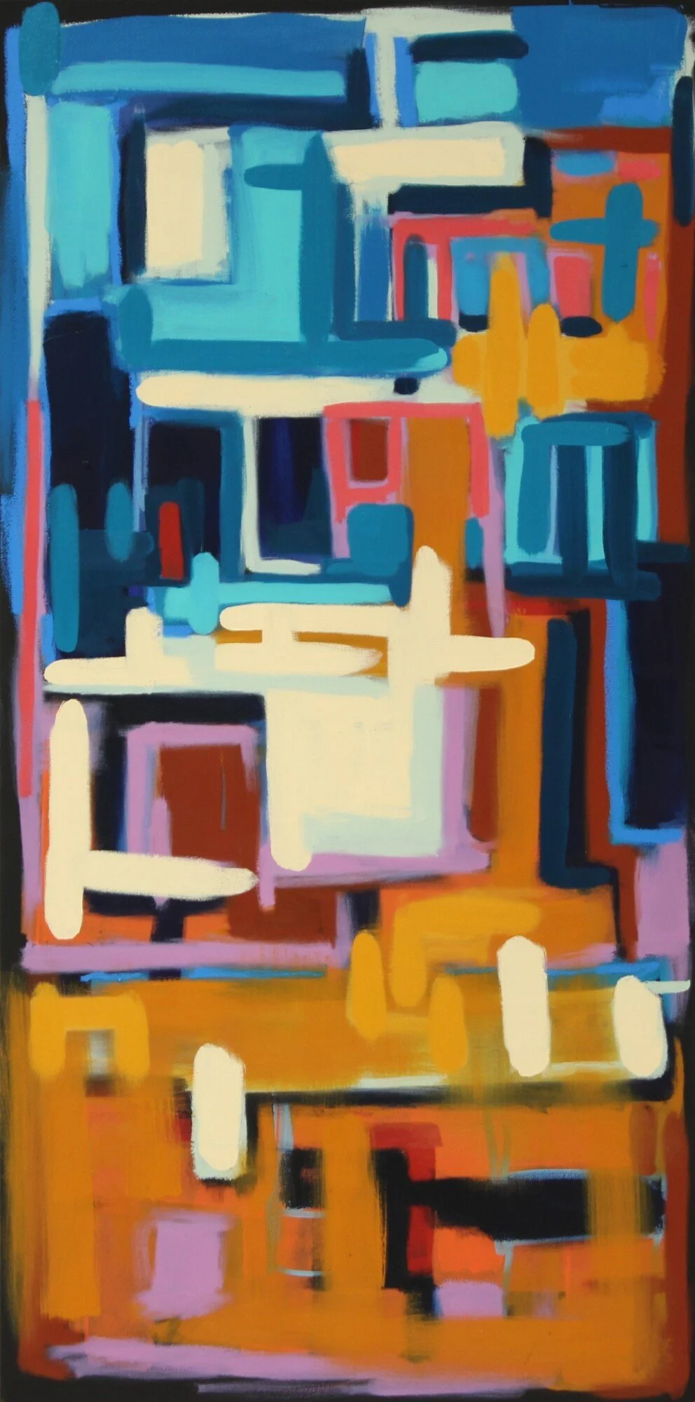 Nature's Flow, oil on canvas, 24x48 inches