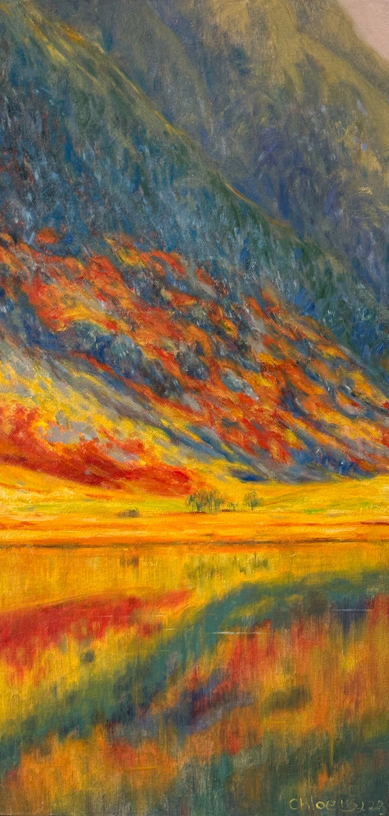 A Lake Containing Autumn