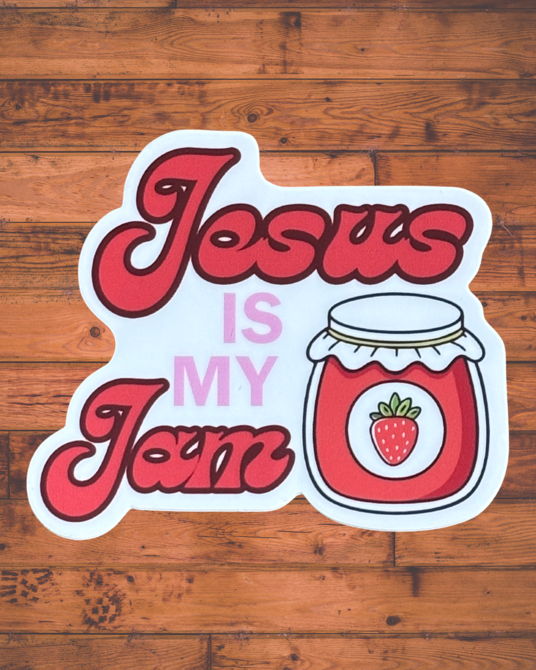 Jesus is my Jam Sticker