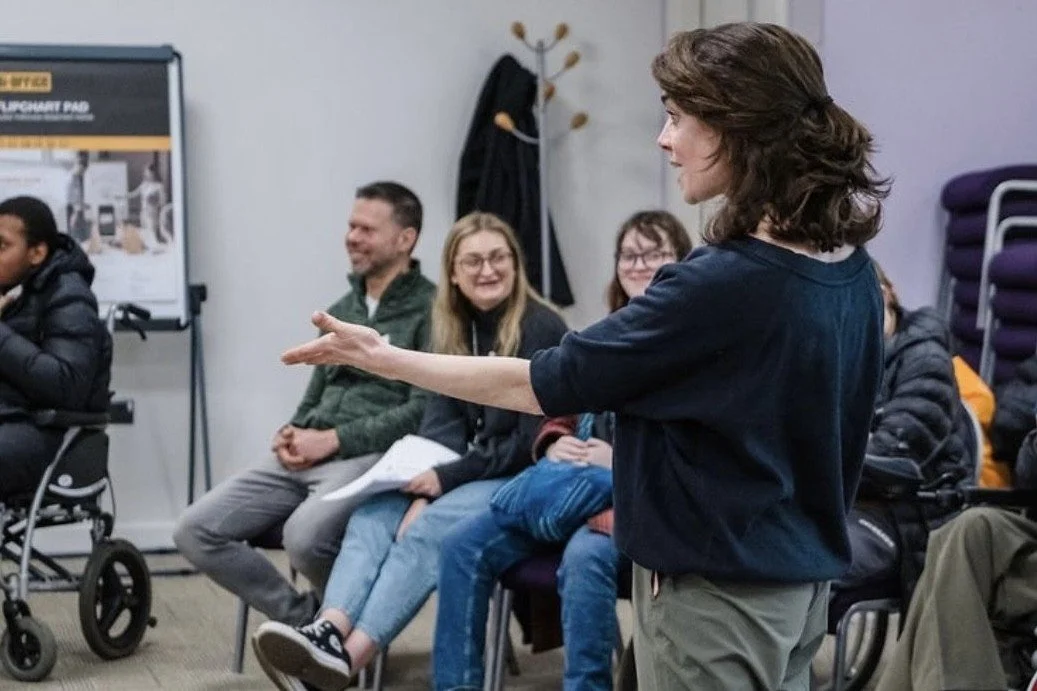 Sinead Carroll, former BBC presenter speaking or presenting as part of a Communication Workshop for teams and organisations.