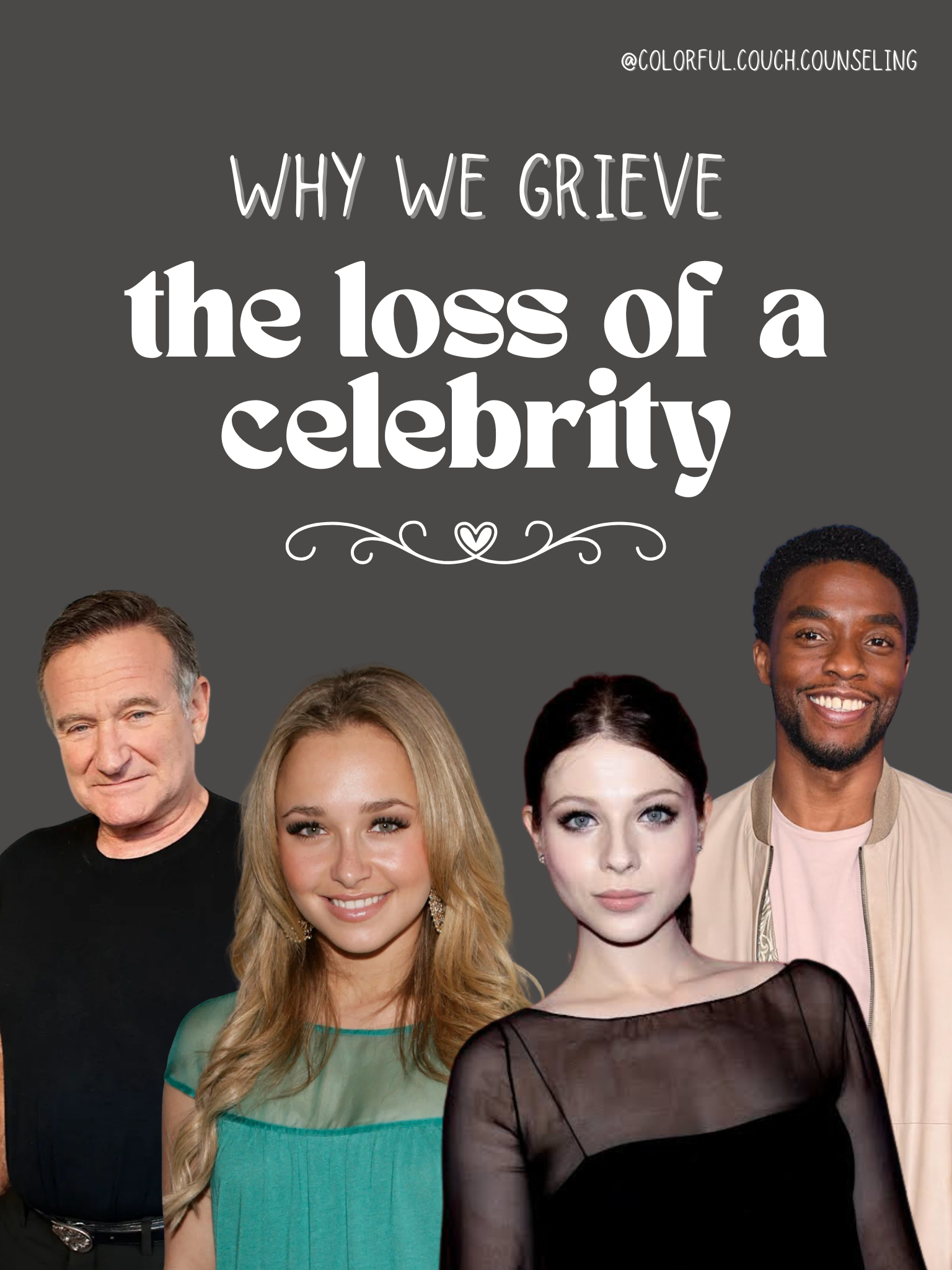 Why We Grieve The Loss of a Celebrity