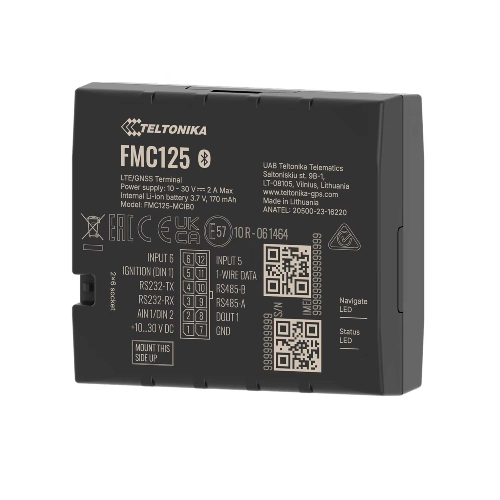 FMC125 4G GPS Tracker