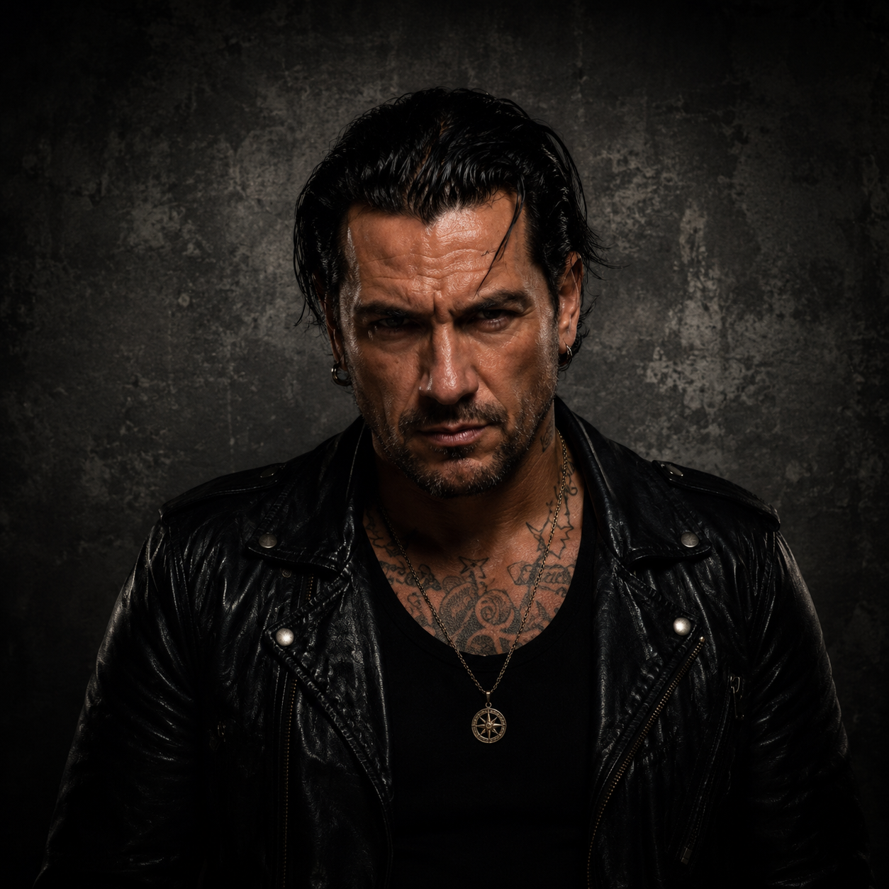 Ghost Town Criers frontman Adam Shaw posed photoshoot.