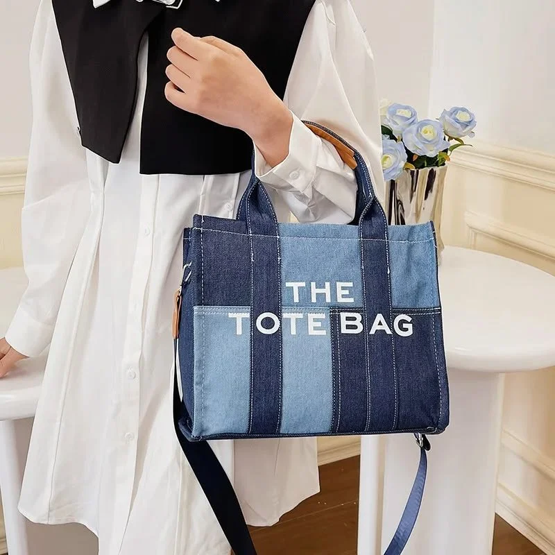 Marc Jacobs THE DENIM SMALL TOTE BAG