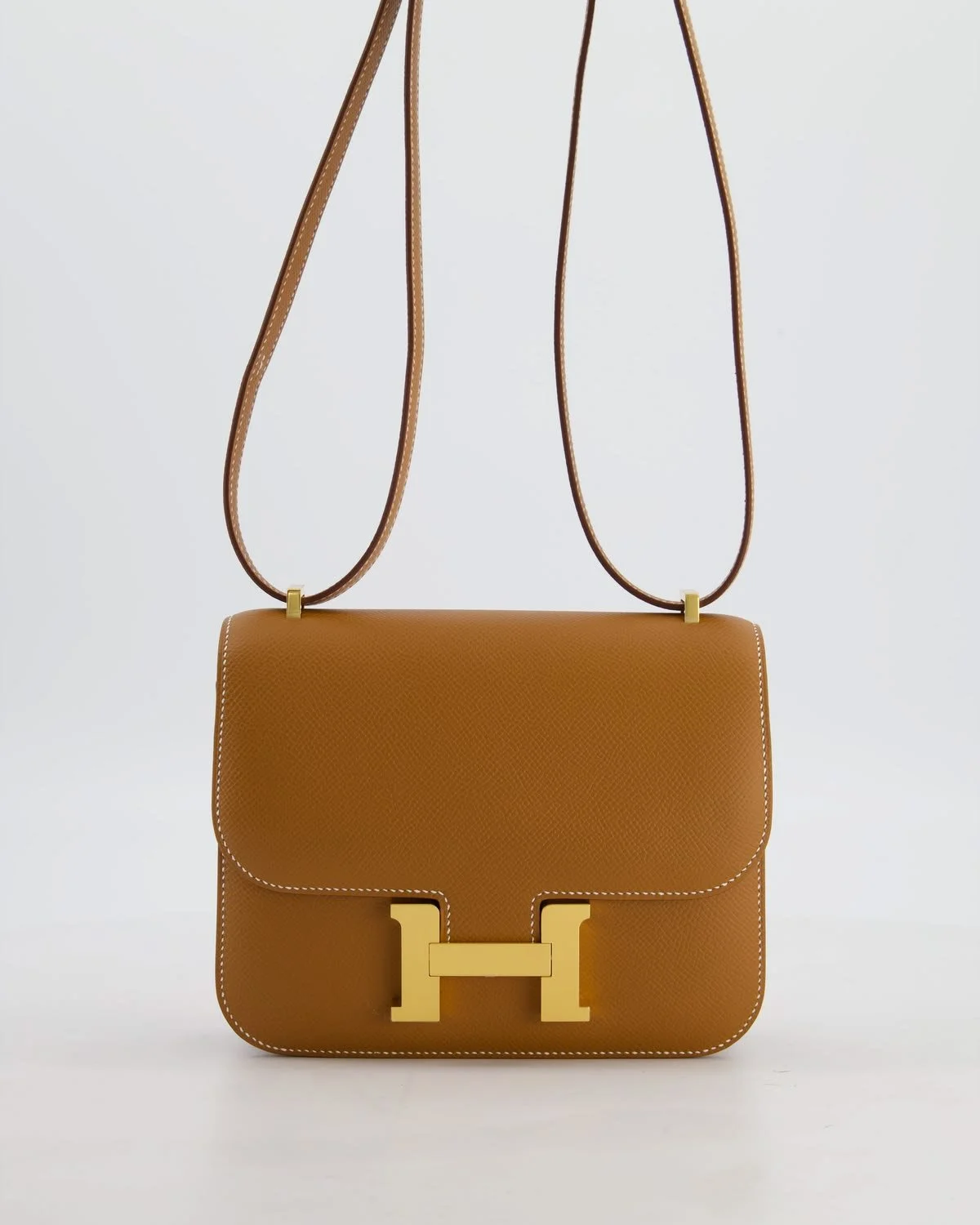 Hermès Constance 18 in Poussière Epsom Gold Hardware