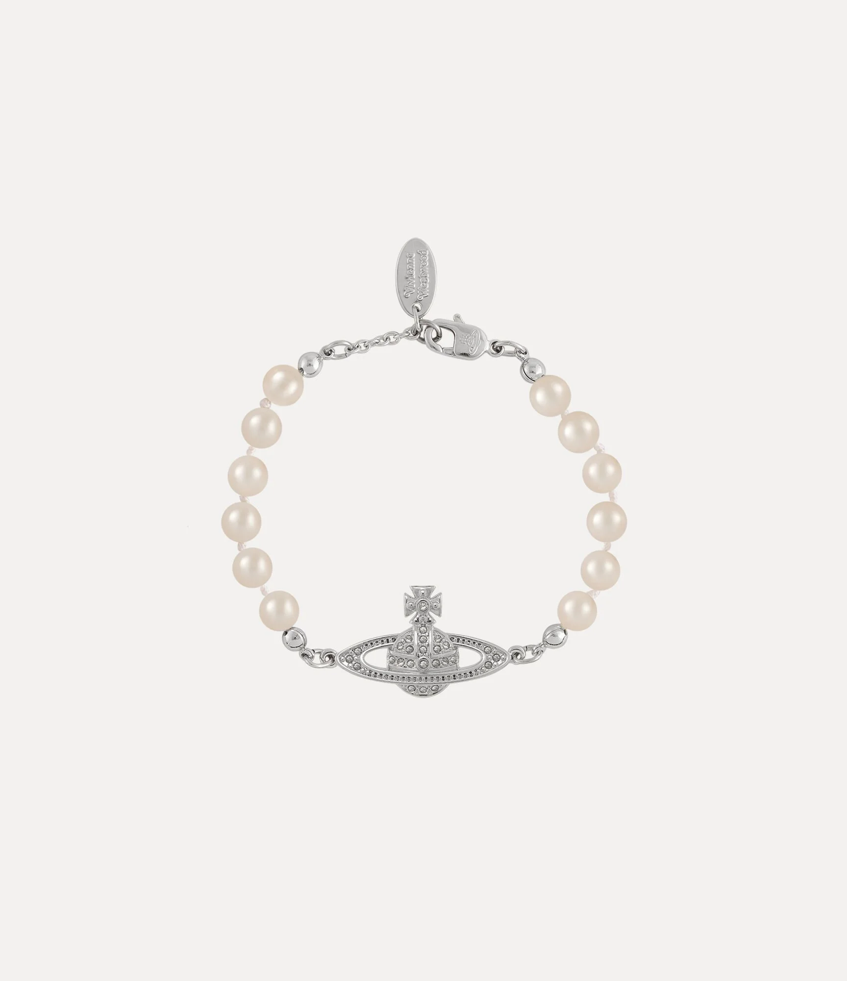 Vivienne Westwood Mini Bas Relief Pearl Bracelet