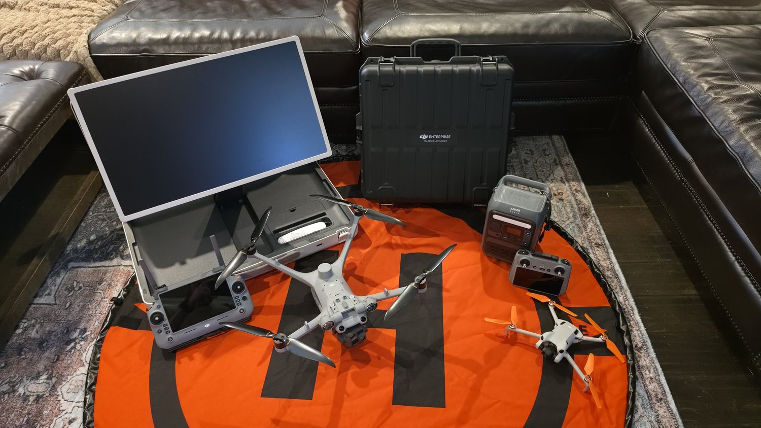 Elevated Drone NWA Matrice 4TD field kit and enterprise controller