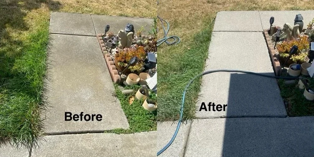 Walkway Before & After