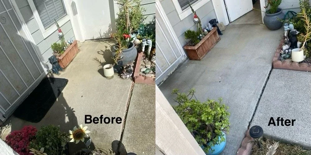 Front Porch Before & After