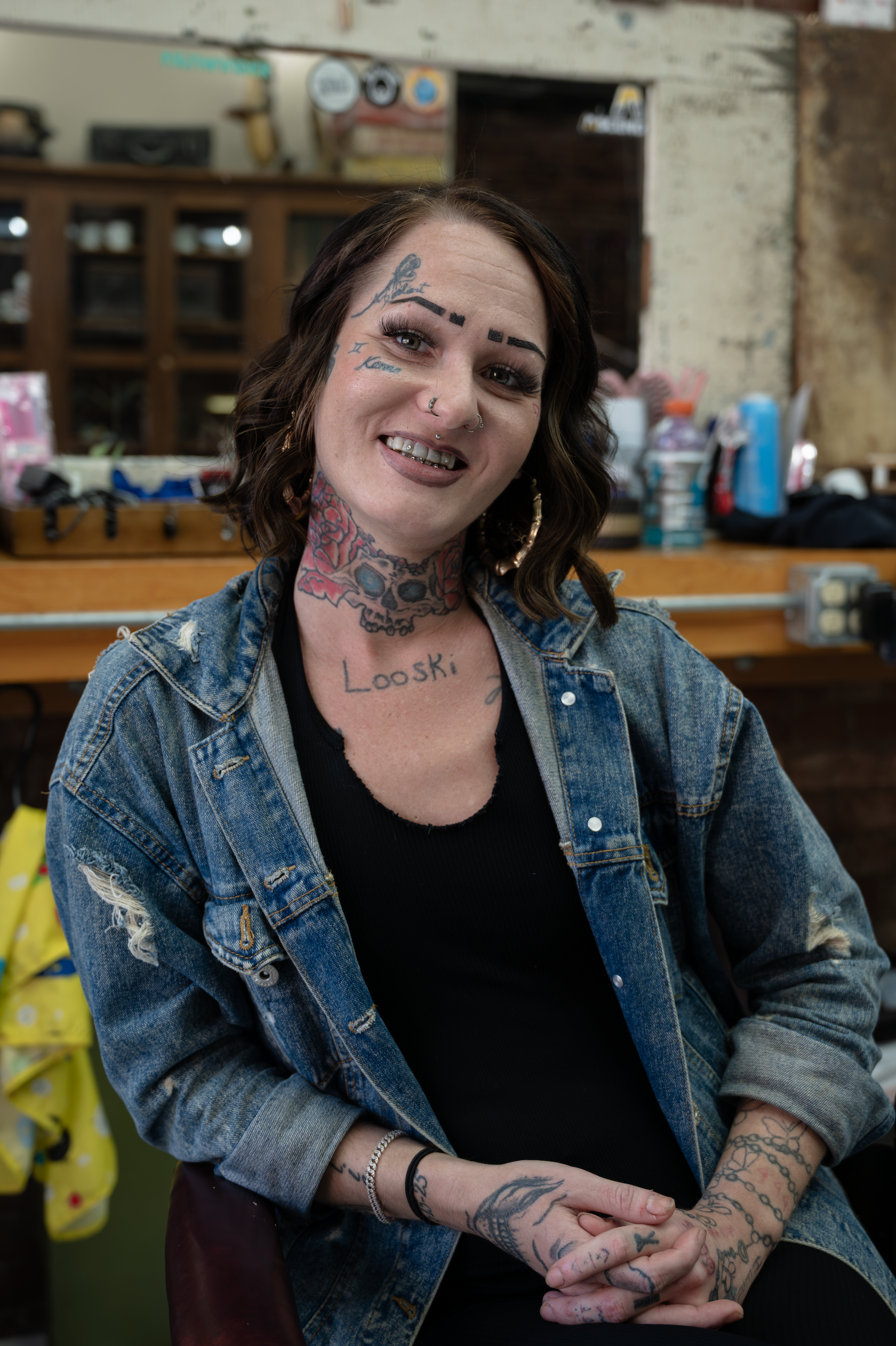 Cambria Olenzek, Barber, Braider, Morgantown, West Virginia, Ladies and Gents